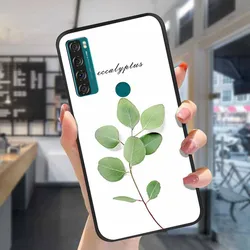 3D Relief Silicone Cartoon Embossed Covers - Durable Back Case Bumper Coque for TCL 30XE (Colorful)