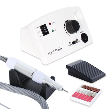 

35000/20000 RPM 32/18W Electric Nail Drill Manicure Machine Pedicure Nail Accessoires Tools Nail File with Nail Drill Bit