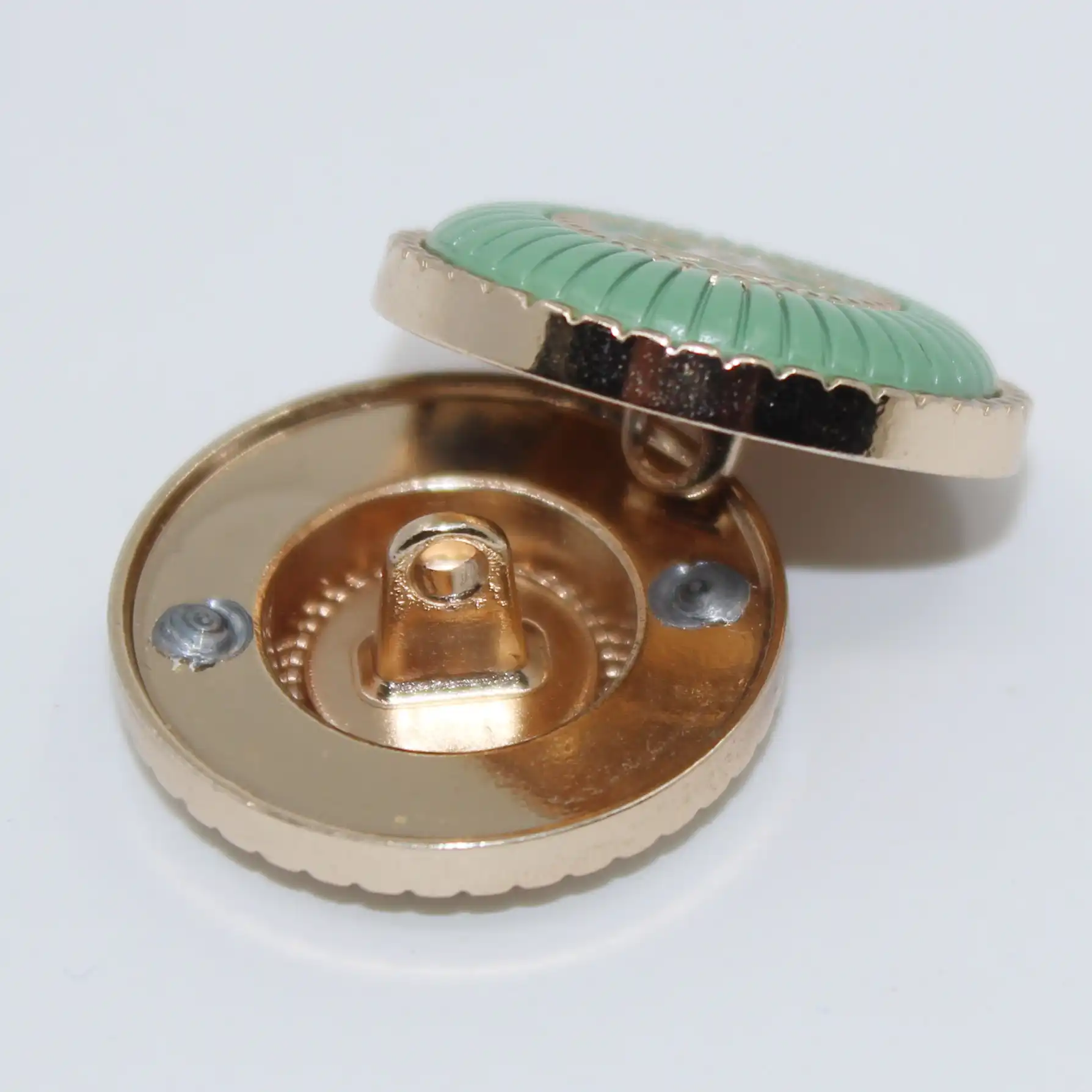 新5個金属ボタン光沢のある衣料品アクセサリーweding手作り結婚式の装飾ボタン ボタン Aliexpress