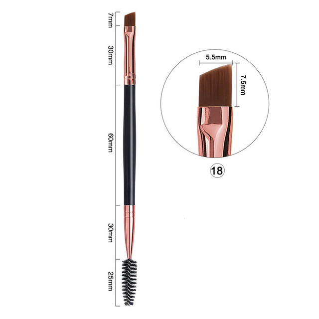 Makeup Brushes Beauty Foundation Eyebrow Eyeshadow Edge Eyeliner Brush pensule Lashes accessories genuine Make up tools