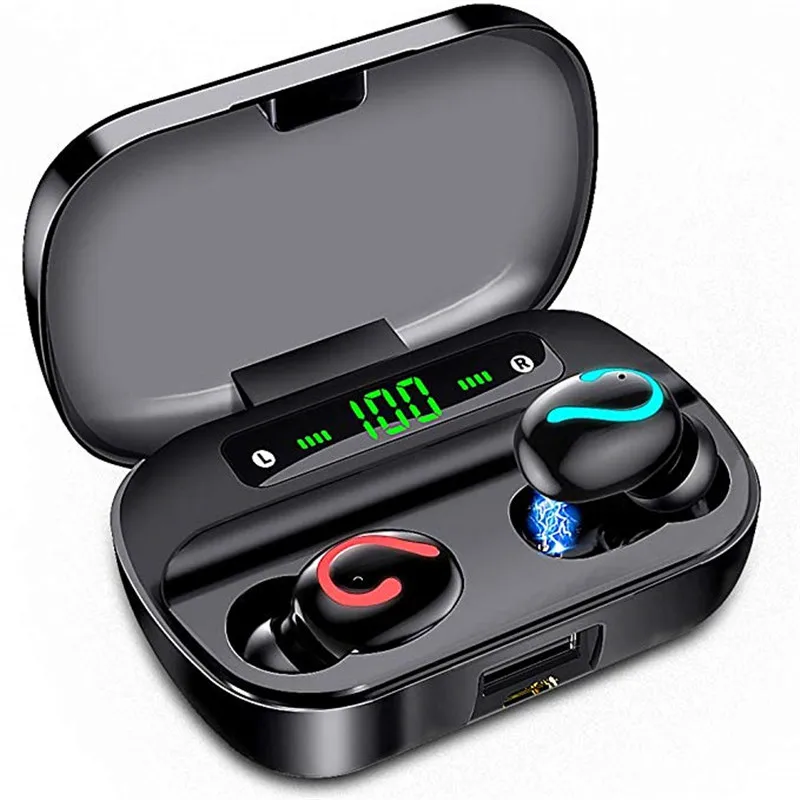 

NBL-1 Earbuds,Bluetooth Earbuds IPX7 Waterproof Headphones TWS Bluetooth 5.0 HD Stereo Wireless Earphones with Charging Case
