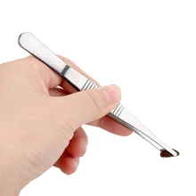 NICEYARD зубчатый Пинцет 12,5 см из нержавеющей стали, Домашний медицинский сад, кухонный инструмент для барбекю, длинный Пинцет для барбекю