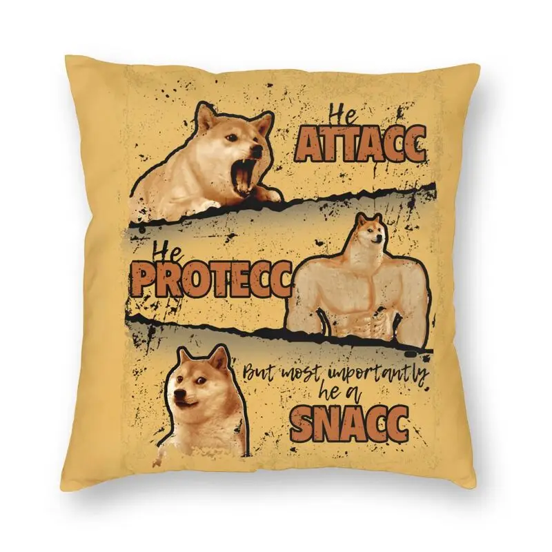 

Cheems Memes Shiba Inu Doge Cushion Cover Double Side 3D Print Floor Pillow Case for Living Room Custom Pillowcover Home Decor