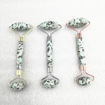 

KCONYD 10/50/200/500pcs Factory Wholesale Natural Jade Face Roller-Tiansha blue-Fat hand-Classic stents
