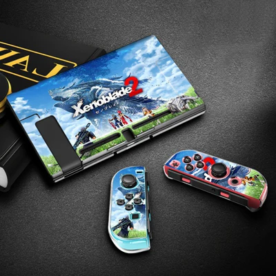 Цветной жесткий чехол-накладка для nintendo Switch NS Console Joy-Con, прямая док-станция, защитный чехол - Цвет: 3