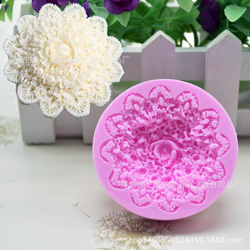 DIY Хлебобулочные кружевное платье с цветочным рисунком моделирование торт форма для выпечки набор для выпечки с шоколадом пресс-форма