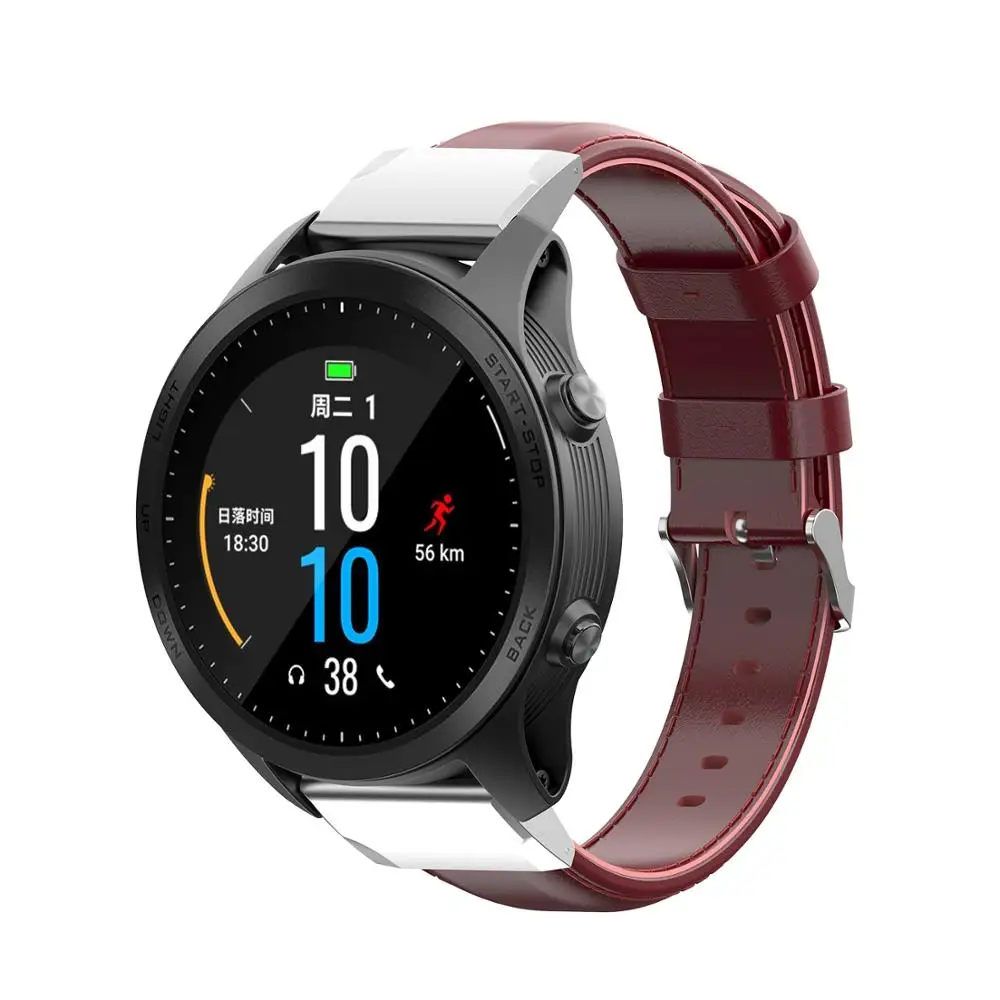 Масло воск кожа 20 мм ремешок для Garmin fenix 5s plus/fenix5s 22 мм совместимый с Garmin fenix6/fenix5 браслет для Smartwatch