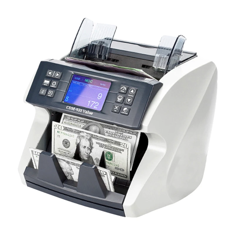 Кассовый аппарат, интеллектуальный счетчик купюр с датчиком изображения, мультивалютный детектор фальшивых денег Billetes Falsos Luz Uv машина