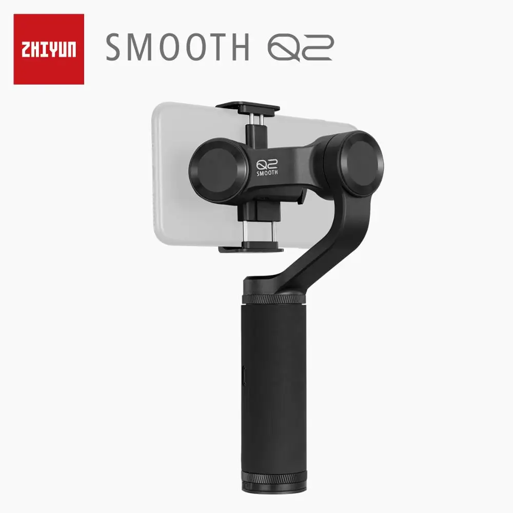 ZHIYUN официальный Гладкий Q2 карданный по-настоящему Карманный усовершенствованный мобильный ручной стабилизатор для iPhone XS/samsung/huawei/Redmi VS OSMO