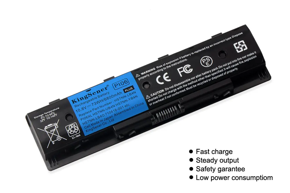 Ceny Kingsener PI06 bateria do laptopa hp Pavilion 14 15 Envy 17 17t 17z HSTNN DB4N HSTNN DB4O HSTNN LB4O 710417 001 710416 001PI09