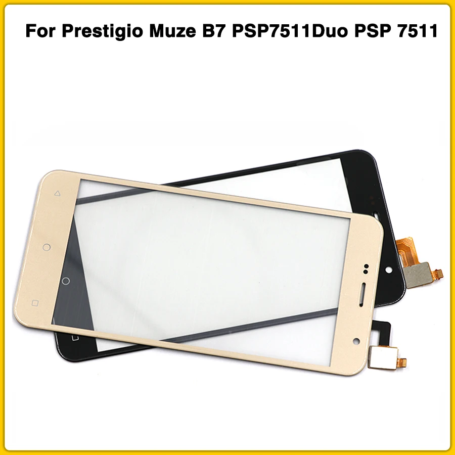 Psp 7511 Touchscree для Prestigio Muze B7 psp 7511Duo psp 7511 DUO сенсорный экран панель дигитайзер сенсор ЖК-дисплей передняя внешняя стеклянная линза