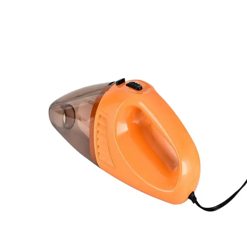 with line orange Мощный автомобильный пылесос на 12 В с длинным шнуром питания, дополнительный чехол для переноски - Цвет: with line orange