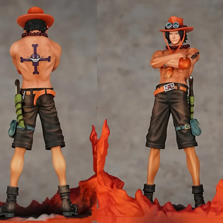 One piece/Sea King DXF Assemblage 1 S три брата сцена Ace Saab Луффи призовая фигура Гараж Комплект Модель