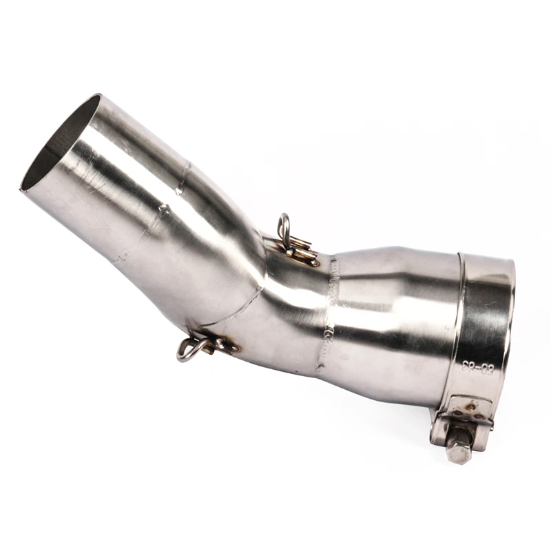 51/61mm for Honda 2017 2018 2019 Honda CBR1000RR Motorcycle Mid Exhaust Pipe Slip On 51mm Muffler Escape Reserve Catalyst - - Racext 21