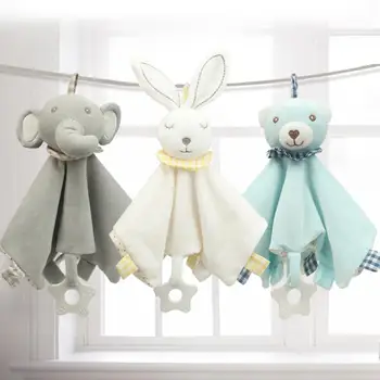 

Baby Toys for Toddlers 0-12 Months Bear Soothing Towel Soft Baby Doll for Newborns 6-12 months Animal Kids Stroller Toys Gifts