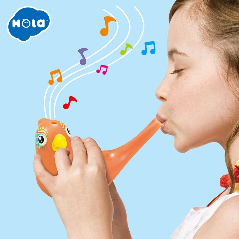 

HOLA 3139 Bath Toy for Baby Toddler Bird Call Toy Whistle for Kids Drawing Toy Water for Children Bathroom Bathtub Kids Gifts