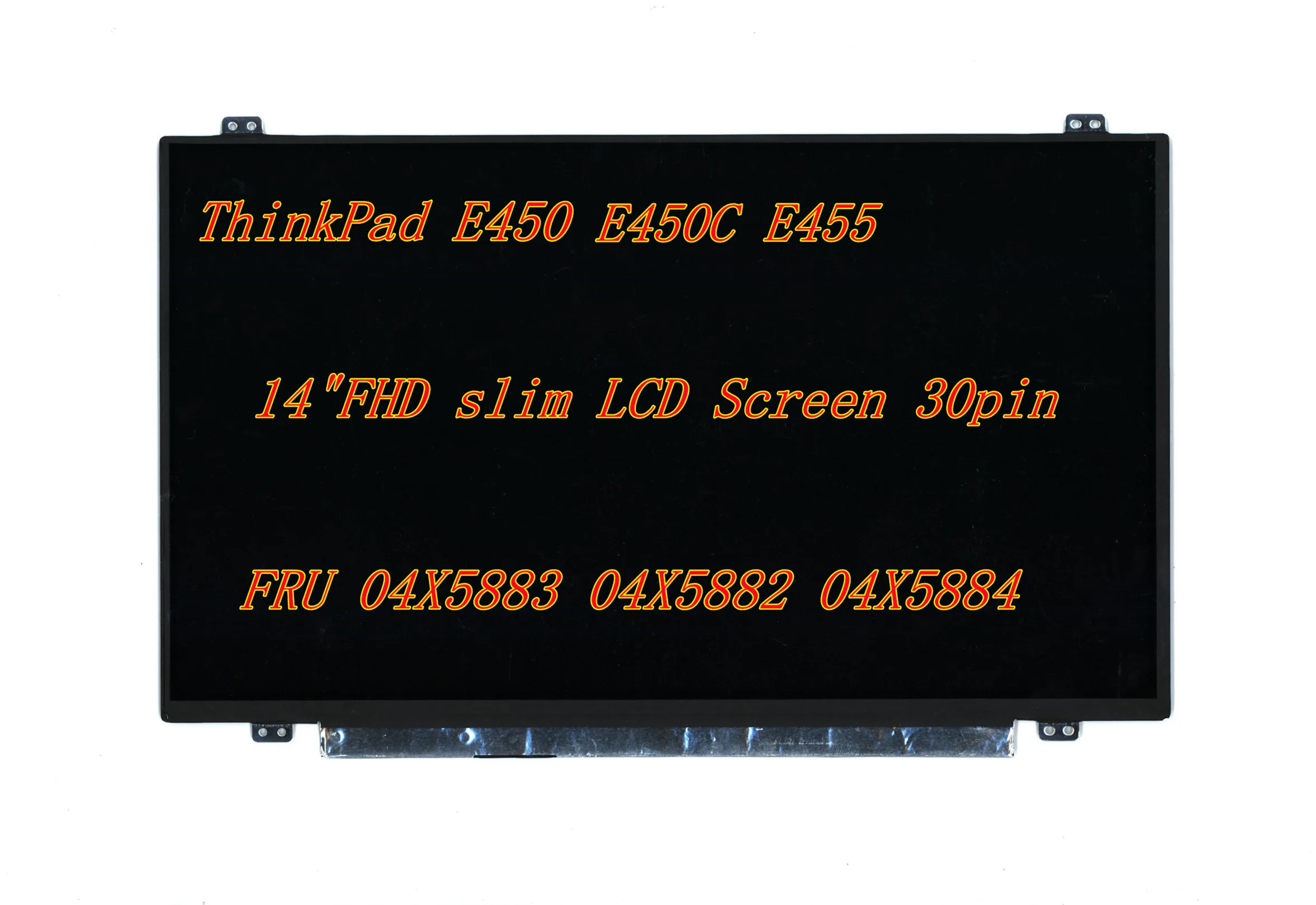 

Новые 14 "FHD тончайшего ЖК-экран 30pin для Lenovo ThinkPad E450 E450C для просмотране сенсорный ЖК-панель 04X5883 04X5882 04X5884