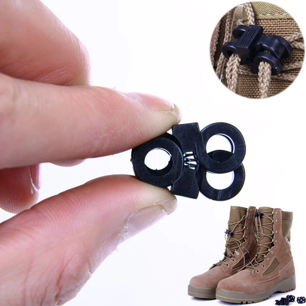 10pcs Rapid Shoelaces Convenient Antiskid Shoes Molle Tactical Backpack for SHOES BACKPACK Camping Travel Kits Climbing