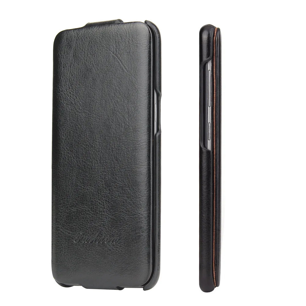 Роскошный деловой кожаный чехол для Galaxy S8 Plus Note 8 S9 S10, флип-чехол для телефона, открывающийся вверх и вниз для samsung S10 S9 S7 Edge