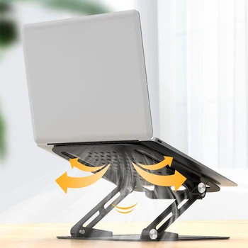 

Laptop Stand Laptop Holder Multi-Angle Stand with Heat-Vent Elevate Laptop Adjustable Notebook Stand for Laptop for HP Laptop