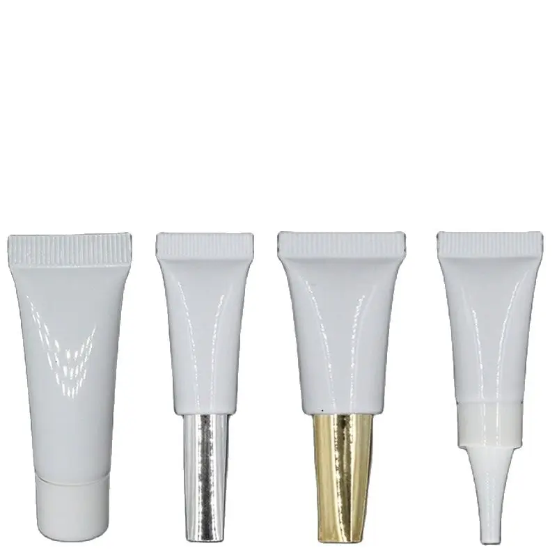 3ML 3G Cosmetic Soft Tube Empty White Skin Care Essence Eye Cream Refillable Makeup Packaging Plastic Squeeze Bottle | Красота и