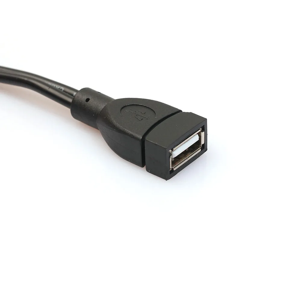 Адаптер питания CARPRIE 2 в 1 OTG Micro USB Host y разветвитель usb адаптер на кабель 5 Pin Male