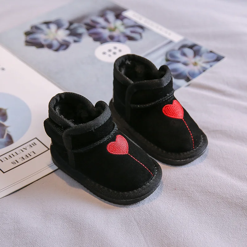 Детские зимние ботинки для девочек 1-3 лет; детская зимняя обувь; детская хлопковая обувь; ботинки для девочек и мальчиков; теплая зимняя хлопковая обувь; детские ботинки