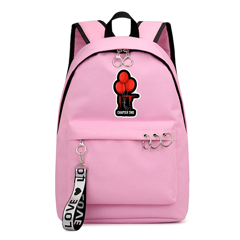 

Mochila IT Horror Movie Clown Women's Casual Backpack Teen Student Bag Men's Laptop Backpack Backpack travel backpack