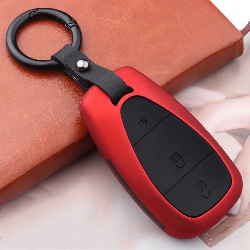 Key Case Cover Key Case Car Key Shell Remote Control Case Cover Silicone ABS Carbon fiber Car Smart Key Cover Case Bag For Chevrolet Malibu Equinox Cruze Camaro Accessories