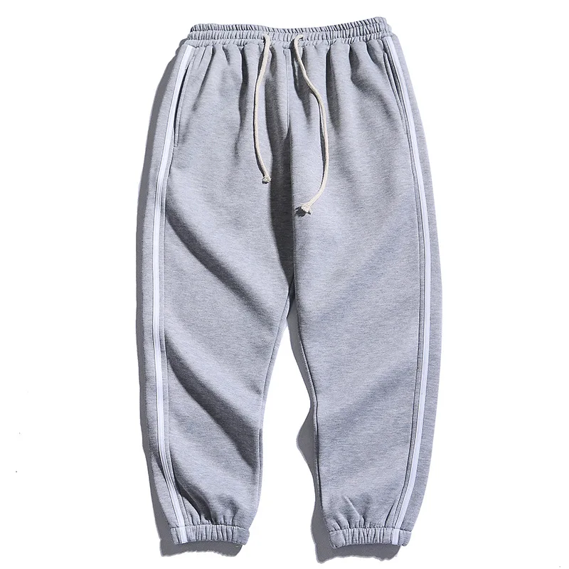 Riinr, мужские спортивные штаны, высокое качество, новинка, мужские эластичные хип-хоп стильные Брендовые брюки, модные спортивные штаны, Мужские штаны для бега, узкие брюки - Цвет: gray