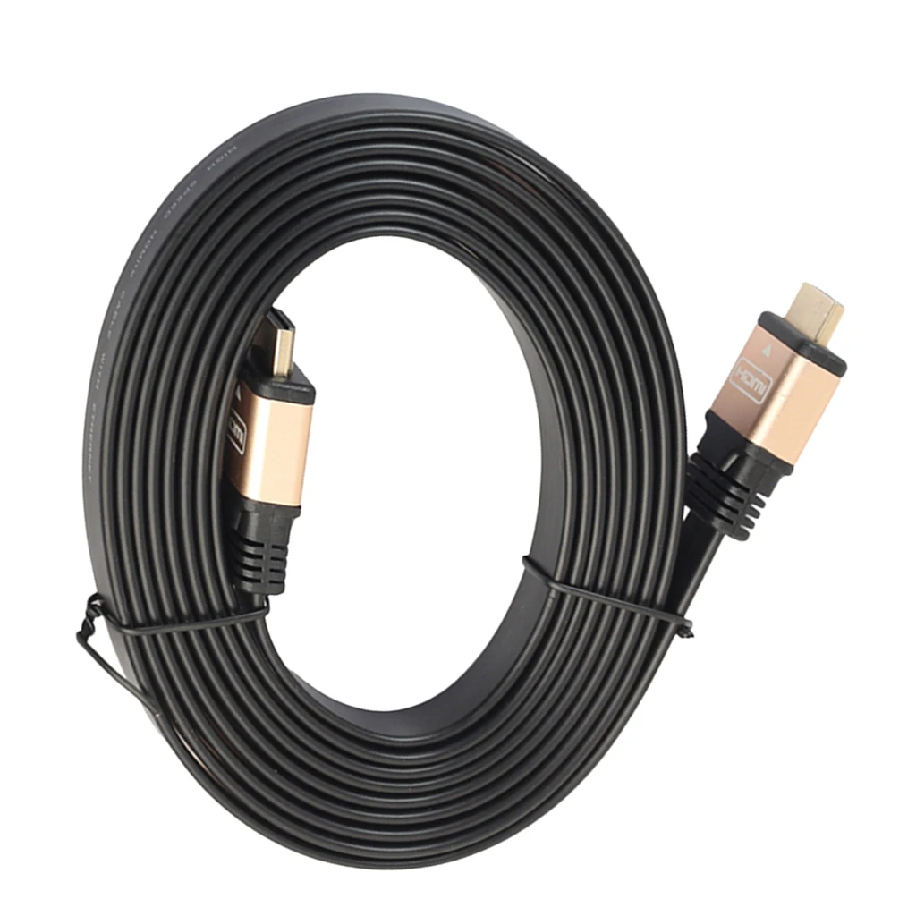 Черный высокий HDMI кабель позолоченный для огня ТВ/HD ТВ/Xbox/PS4 300 см