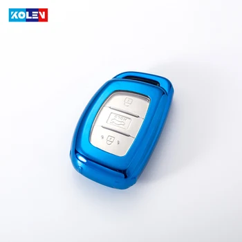 

Full Cover Soft TPU Car Remote Key Cover Case For Hyundai I10 I20 IX20 I30 IX35 I40 IX25 Tucson Elantra Sonata keychain Holder