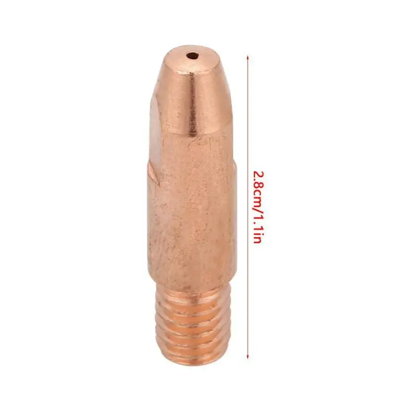20pcs Red Copper Contact Tips Set Kit Parts For Binzel 24KD MIG Welding Torch