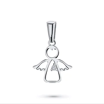 

Silver Pendant with diamond э06п031717