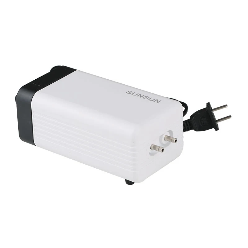 SUNSUN CT Series Aquarium Aerator Ultra Silent Air Pump Compressor Oxygen Airpump Single & Double Outlet | Дом и сад
