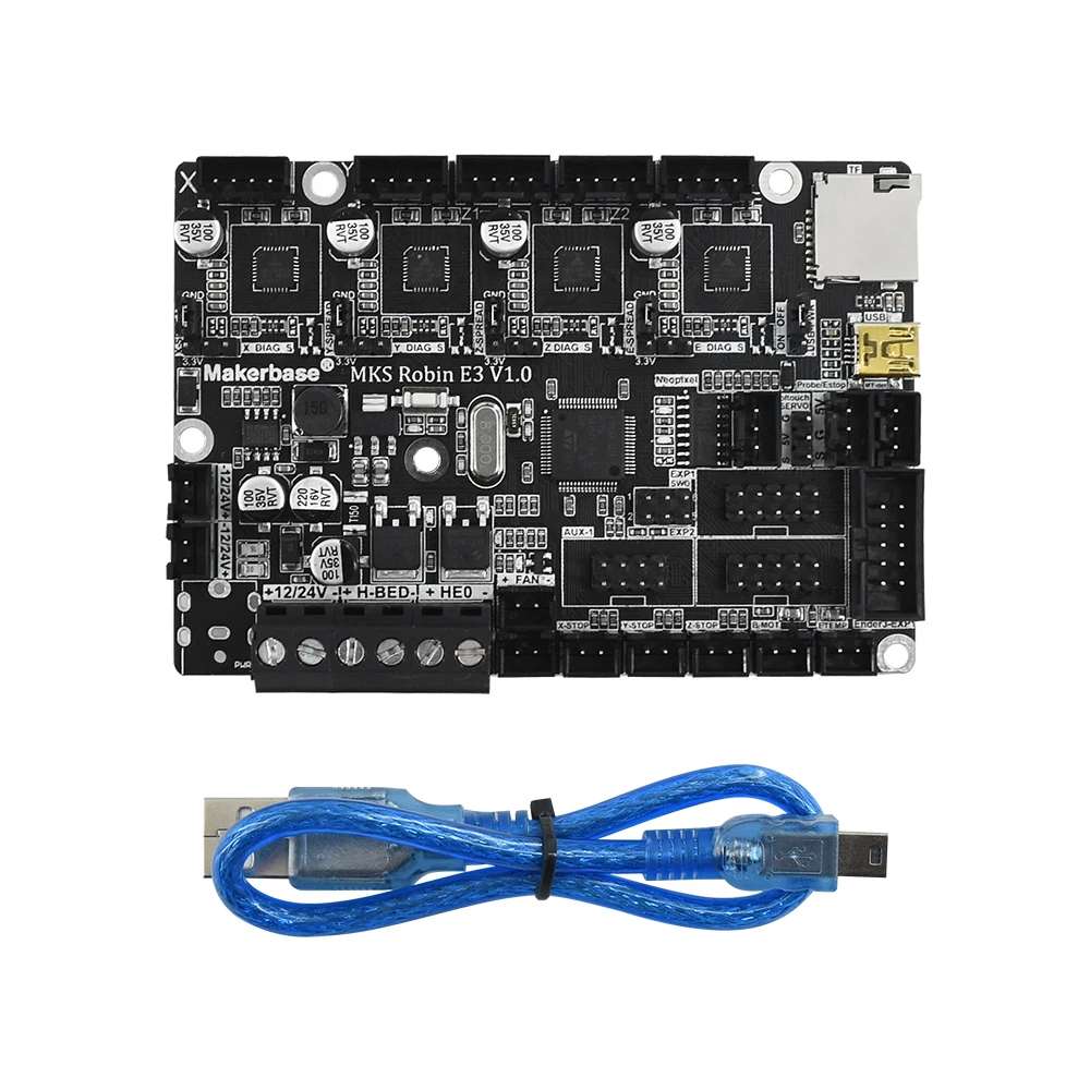 Плата управления MKS Robin E3 V1.0 32 бит Встроенная плата TMC2209 UART обновленный режим
