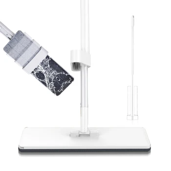 

Easy Self Wringing Mop Lazy Flip Flat Mop 360 Spin Wet Dry Mopping with Reusable Replacement For Wooden Floors