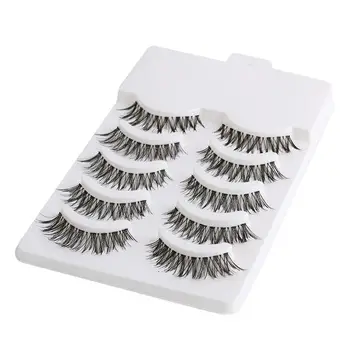 

5 Pairs Beauty Makeup Mini Half Corner Black False Beauty Eyelashes Makeup Eyes Lashes Natural Women Eye Extension Tools Q4N3