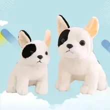 Poupée en peluche, bouledogue assis, joli jouet en peluche, oreiller à câliner, accessoires Photo, décor de canapé