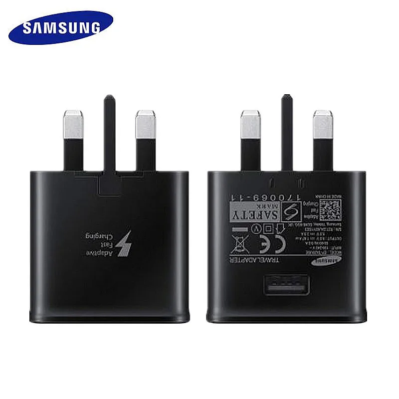 Оригинальное Адаптивное быстрое зарядное устройство Samsung UK 9 В/1 67 А USB-адаптер для