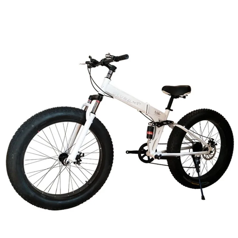 4.0 large wide tire snowmobile beach variable speed mountain bike adult male female student bike