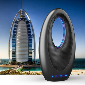 

Wireless bluetooth speaker multifunctional sailing hotel shape Sound column outdoor portable speaker with AUX/TF/FM radio system