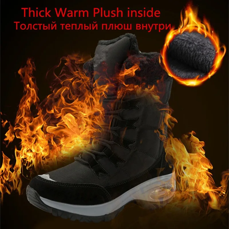Women’s Winter Waterproof Hiking Snow Boots 2