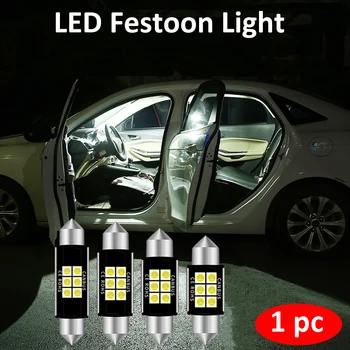 

1PC C5W C10W LED Festoon Light Interior Light 31mm 36mm 39mm 41mm Car LED 3030 SMD Bulb Auto Dome Lamp Reading Light 12V Canbus