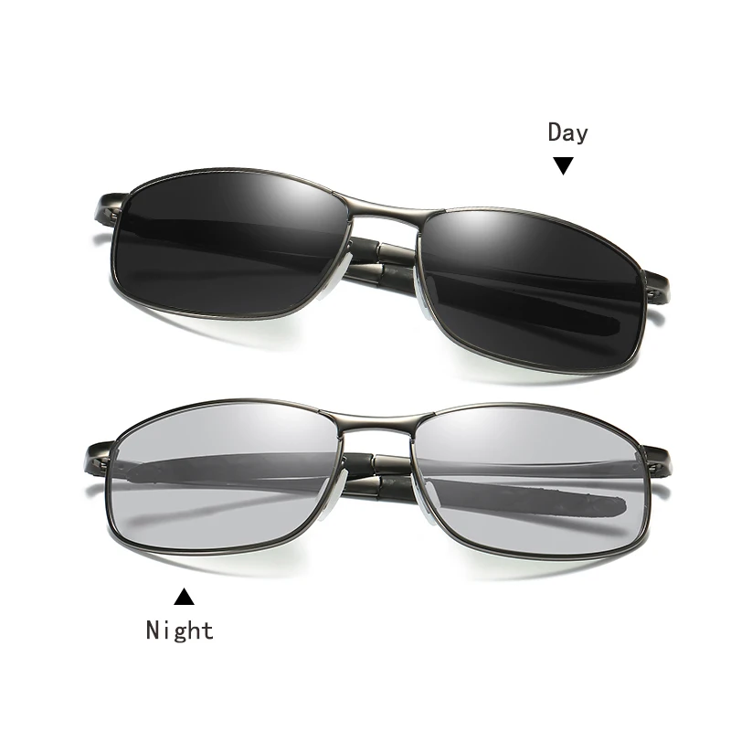 Мужские Поляризованные Фотохроматические солнцезащитные очки UV400 для рыбалки, для вождения, для мужчин