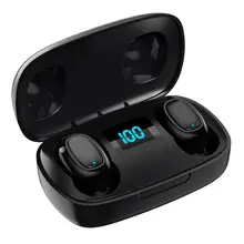 T10S наушники-вкладыши TWS беспроводной Bluetooth 5,0 наушники Smart Touch управление стерео Bluetooth наушники с цифровой измеритель мощности Дисплей дропши...
