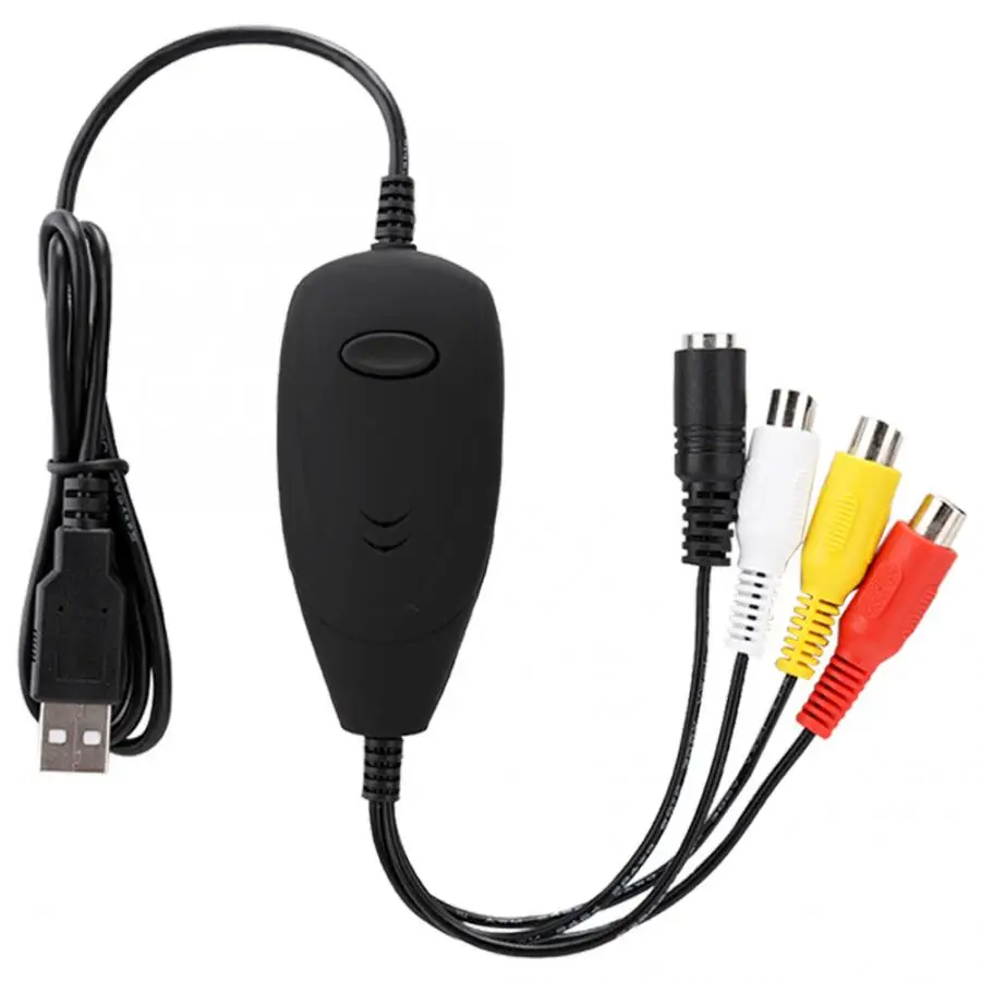 Плата ТВ-тюнера для ПК USB2.0 Video Audio HD Live Broadcast, карта сбора данных с программным обеспечением для видеомонтажа, карта памяти