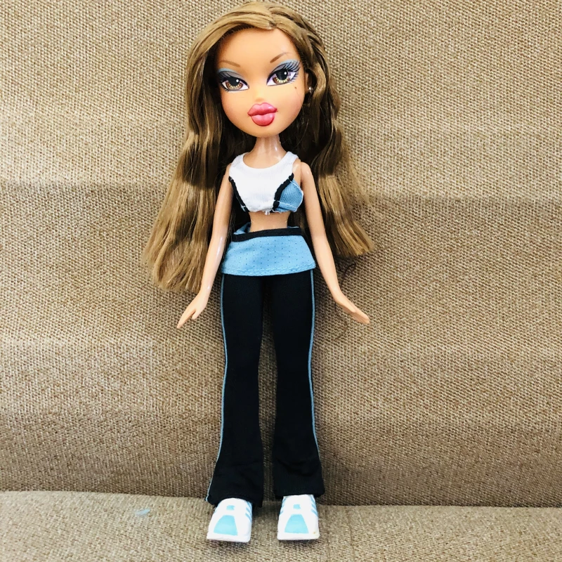 Оригинальные новые 23 см оригинальные модные фигурки BratzDoll спящие вечерние красные волосы YASMIN красивые MGAdoll лучший подарок для ребенка - Цвет: I