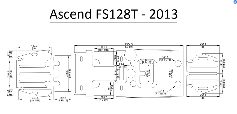 2013 Ascend FS128T Каяк Лодка EVA настил КОВРИКИ НАБОР 1/4"