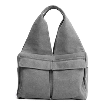 

Casual Canvas Women Totes Bag Large Capacity Lady Shoulder Bags Brand Designer Leisure Women Handbag Big Female Bolsa